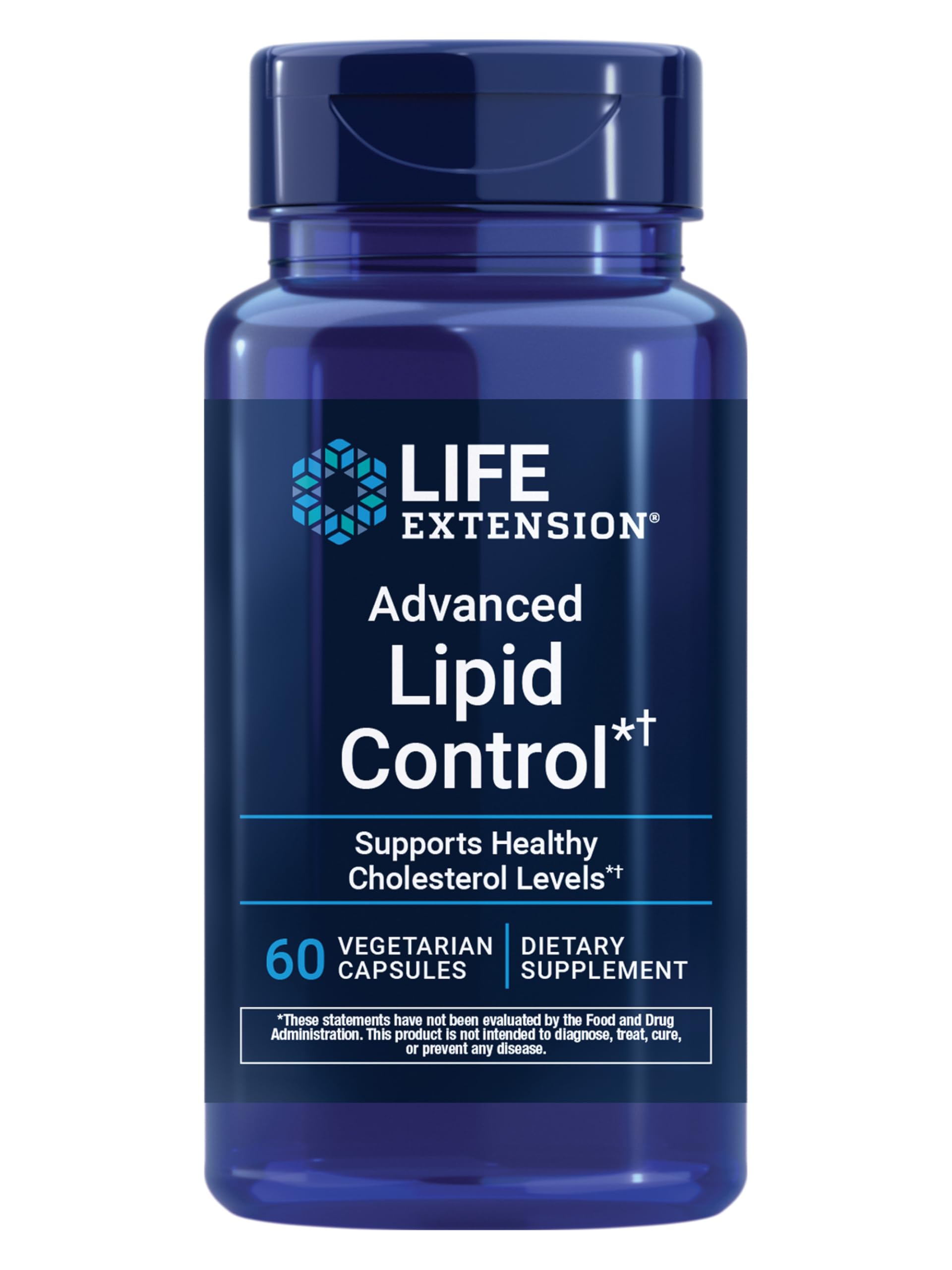 Life Extension frasco delante mostrando etiqueta y beneficio cardiovascular