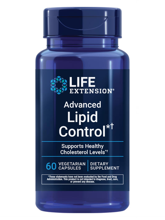 Life Extension frasco delante mostrando etiqueta y beneficio cardiovascular