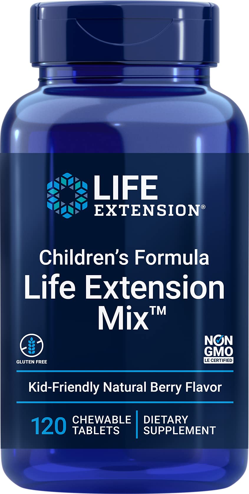 Life Extension frasco delante mostrando etiqueta clara y beneficio nutricional