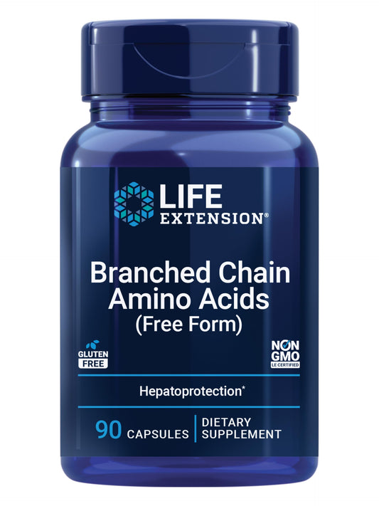 Life Extension frasco delantero mostrando etiqueta y beneficios