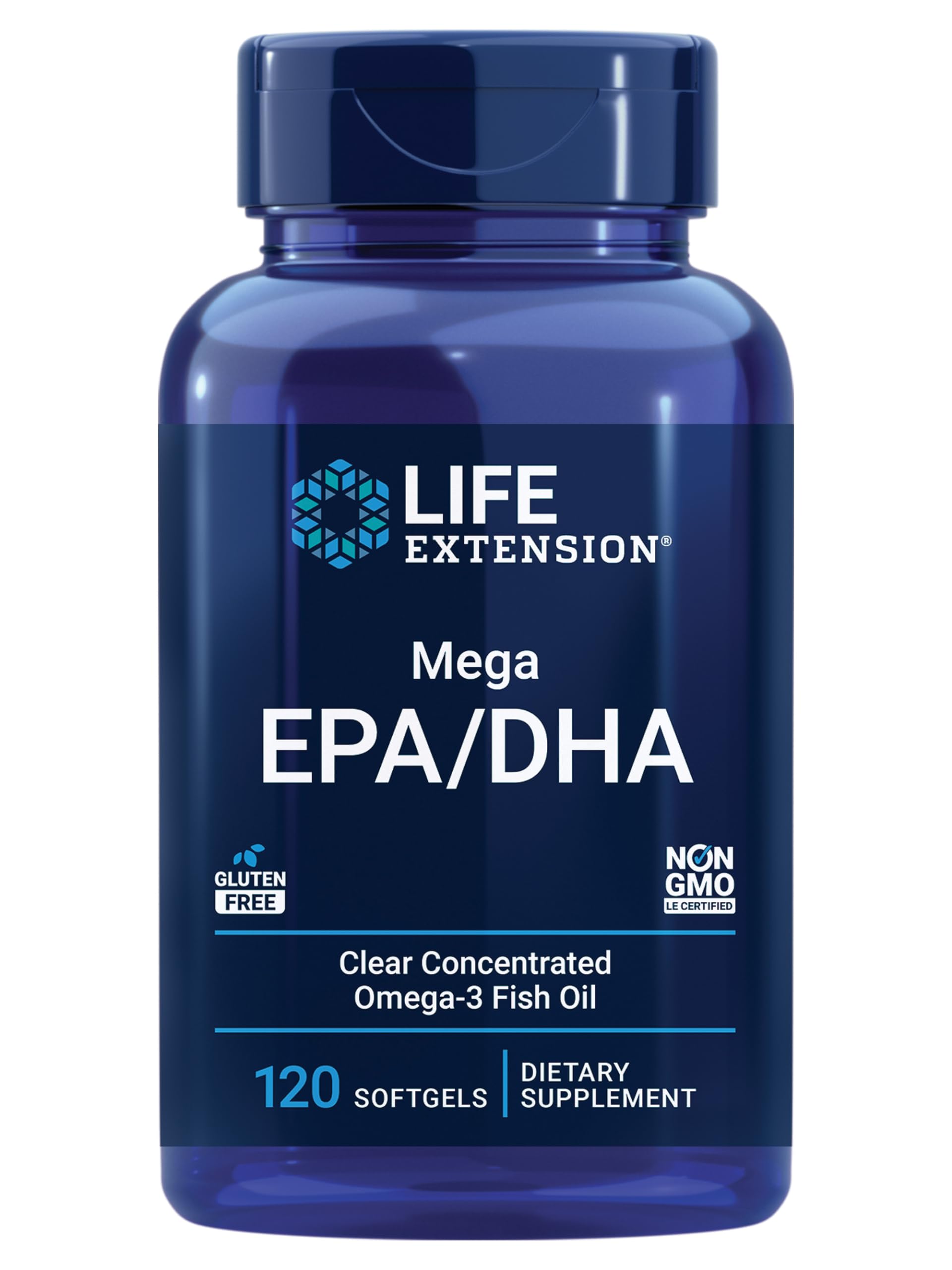 Life Extension frente del empaque mostrando la botella y beneficio de confianza