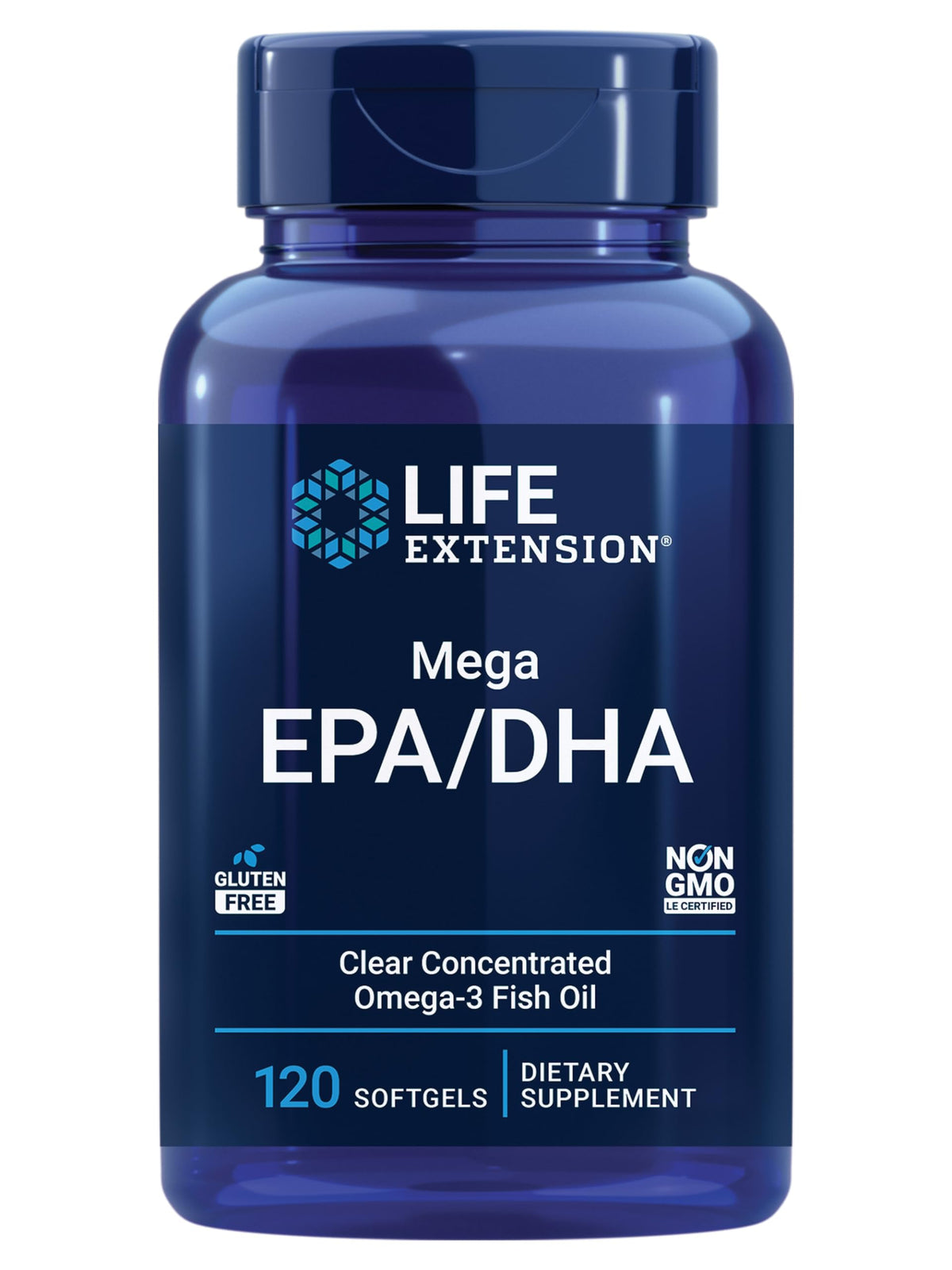 Life Extension frente del empaque mostrando la botella y beneficio de confianza