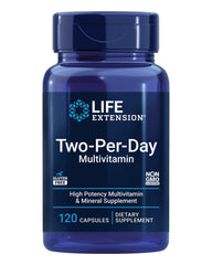 Life Extension envase frontal mostrando marca y suministro de dos meses, confianza visual