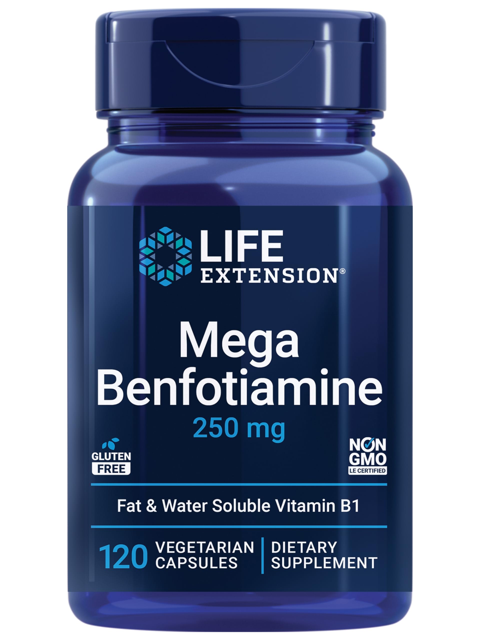 Life Extension frente del producto mostrando envase y beneficio de biodisponibilidad