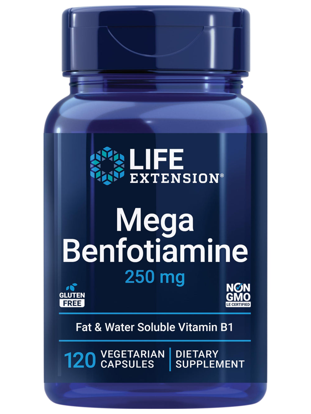 Life Extension frente del producto mostrando envase y beneficio de biodisponibilidad