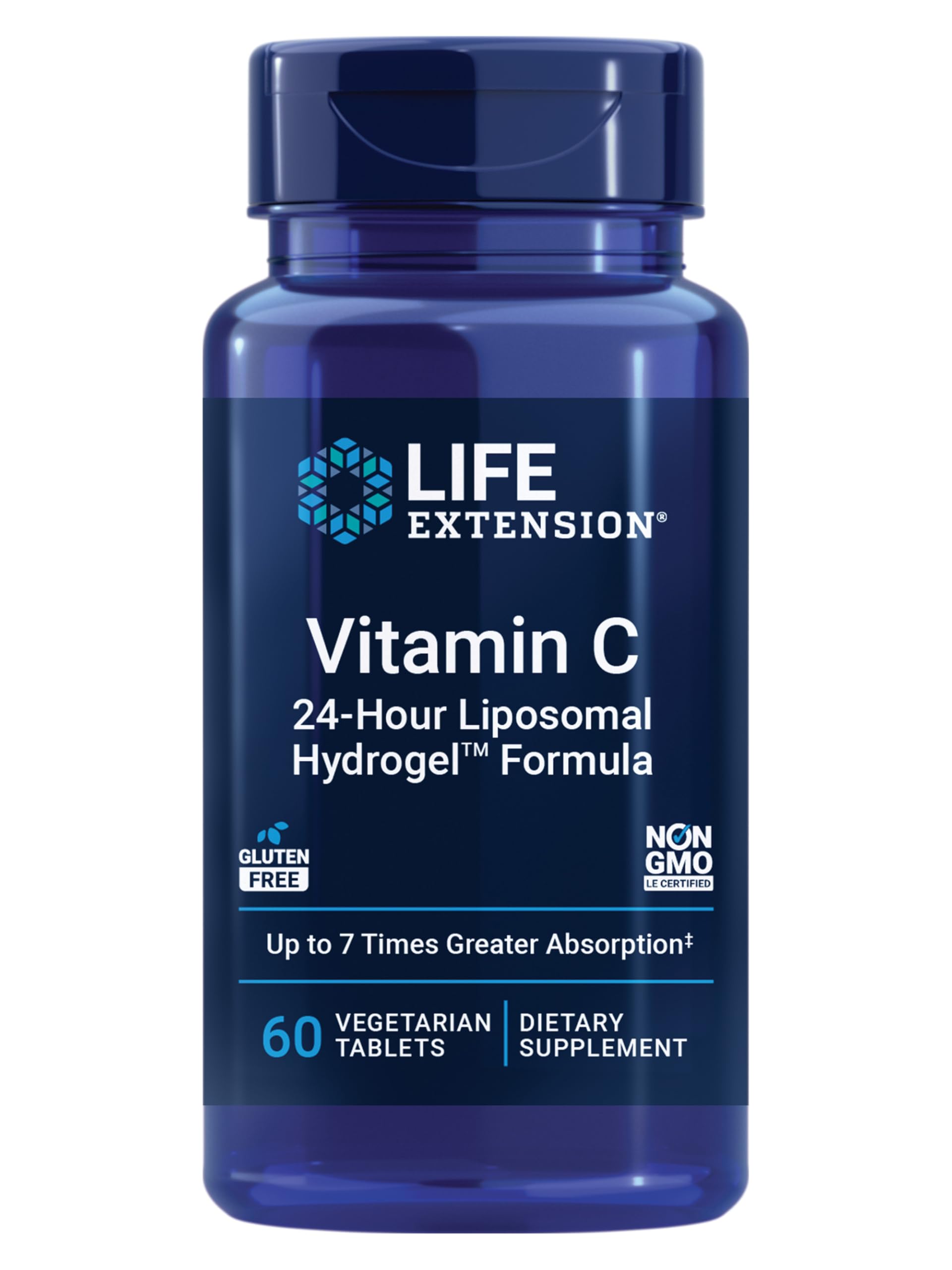 Life Extension frontal del envase mostrando la marca y la fórmula liposomal