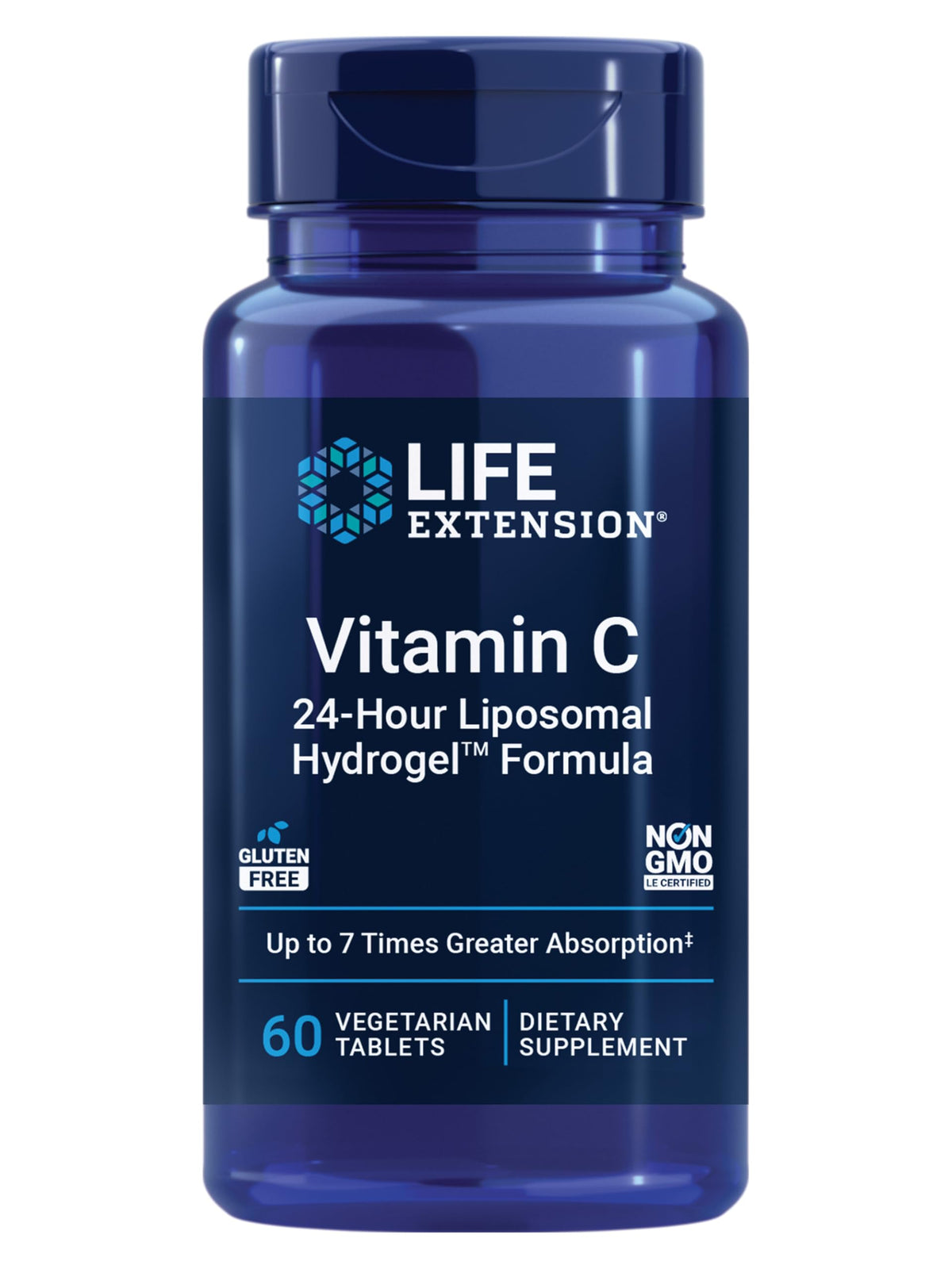 Life Extension frontal del envase mostrando la marca y la fórmula liposomal
