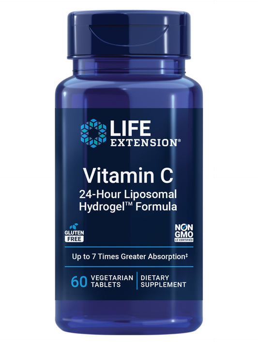 Life Extension frontal del envase mostrando la marca y la fórmula liposomal