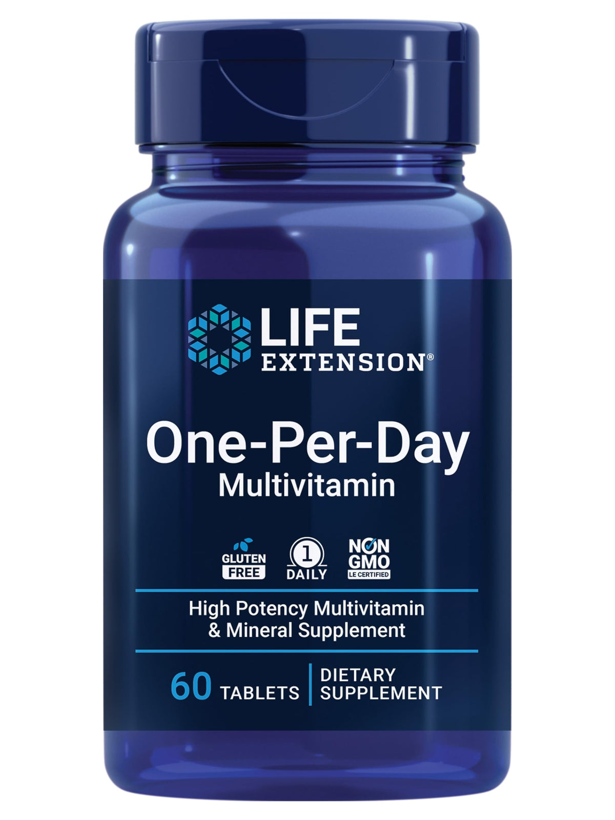 Life Extension frontal del envase mostrando el producto y beneficios claros