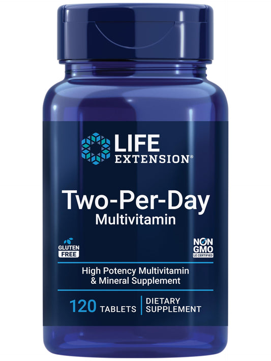 Life Extension vista frontal del envase mostrando beneficios principales