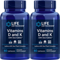 Life Extension frasco frontal mostrando etiqueta y beneficios del pack