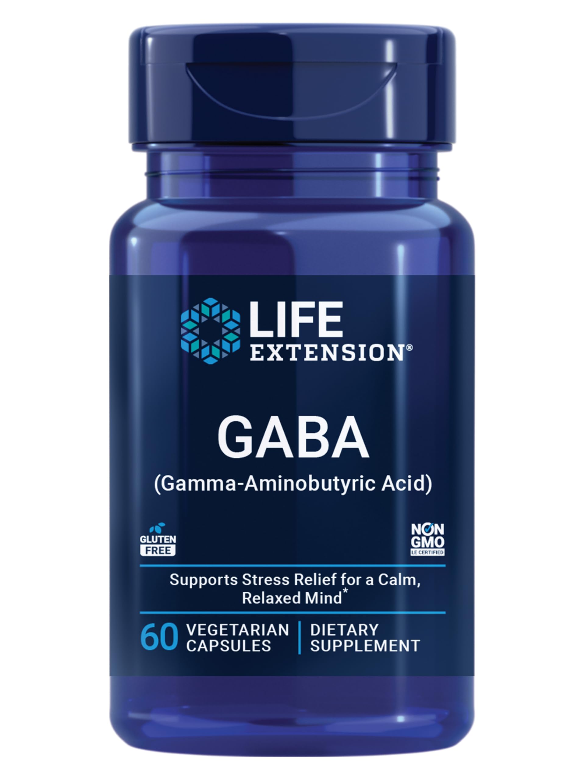 Life Extension botella frontal mostrando 60 cápsulas y diseño claro
