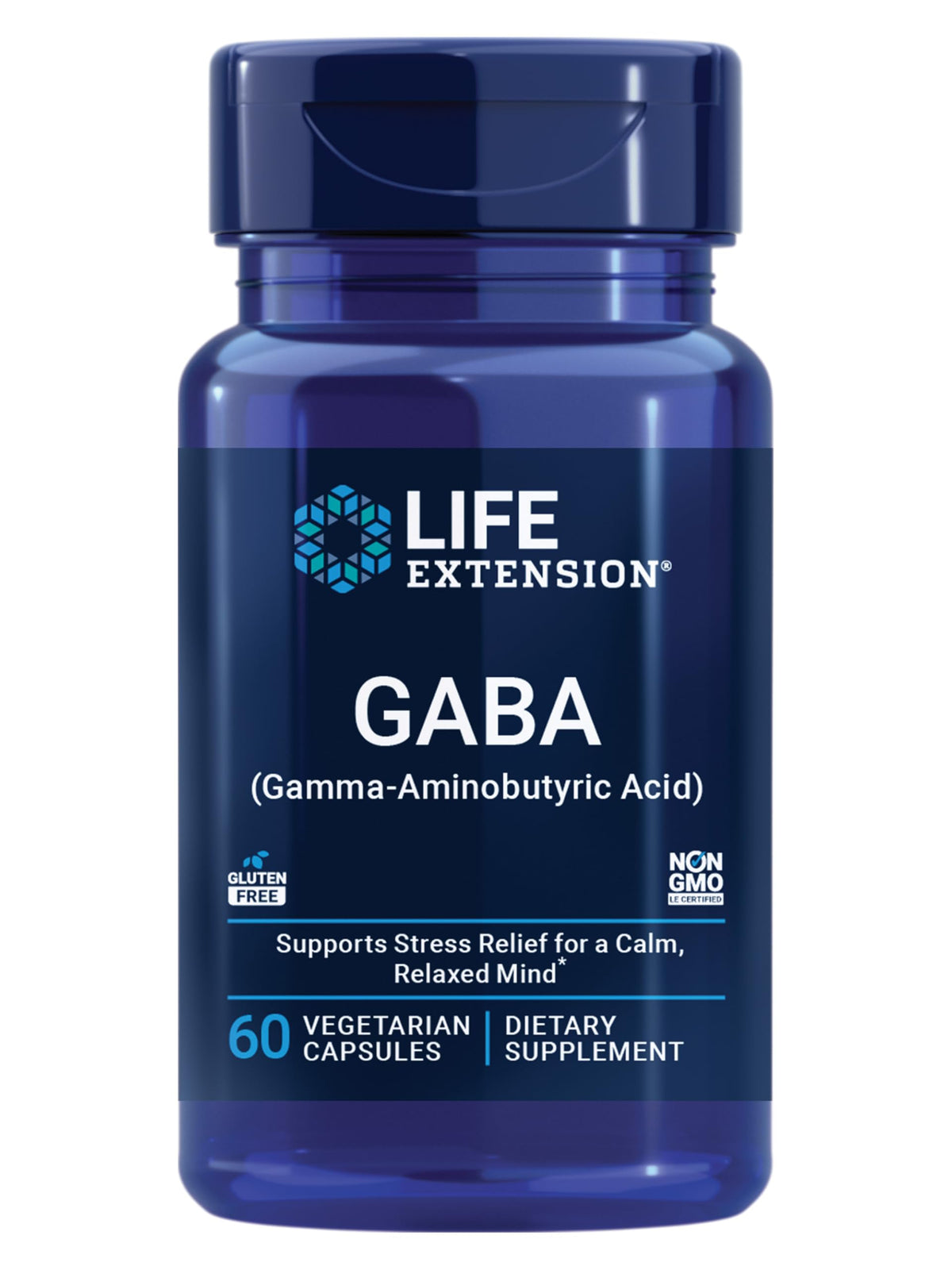 Life Extension botella frontal mostrando 60 cápsulas y diseño claro