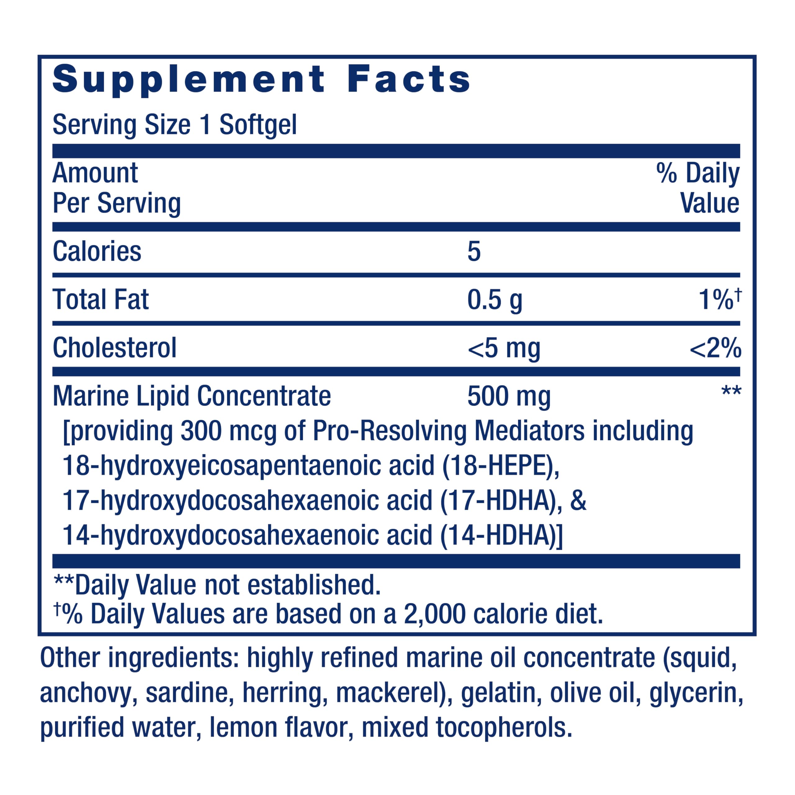 Life Extension etiqueta posterior con ingredientes y análisis de lote