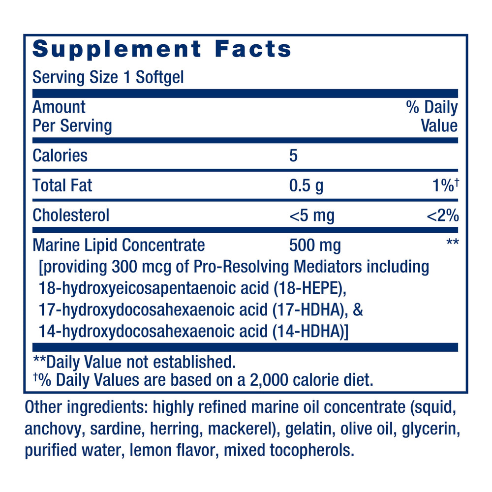 Life Extension etiqueta posterior con ingredientes y análisis de lote