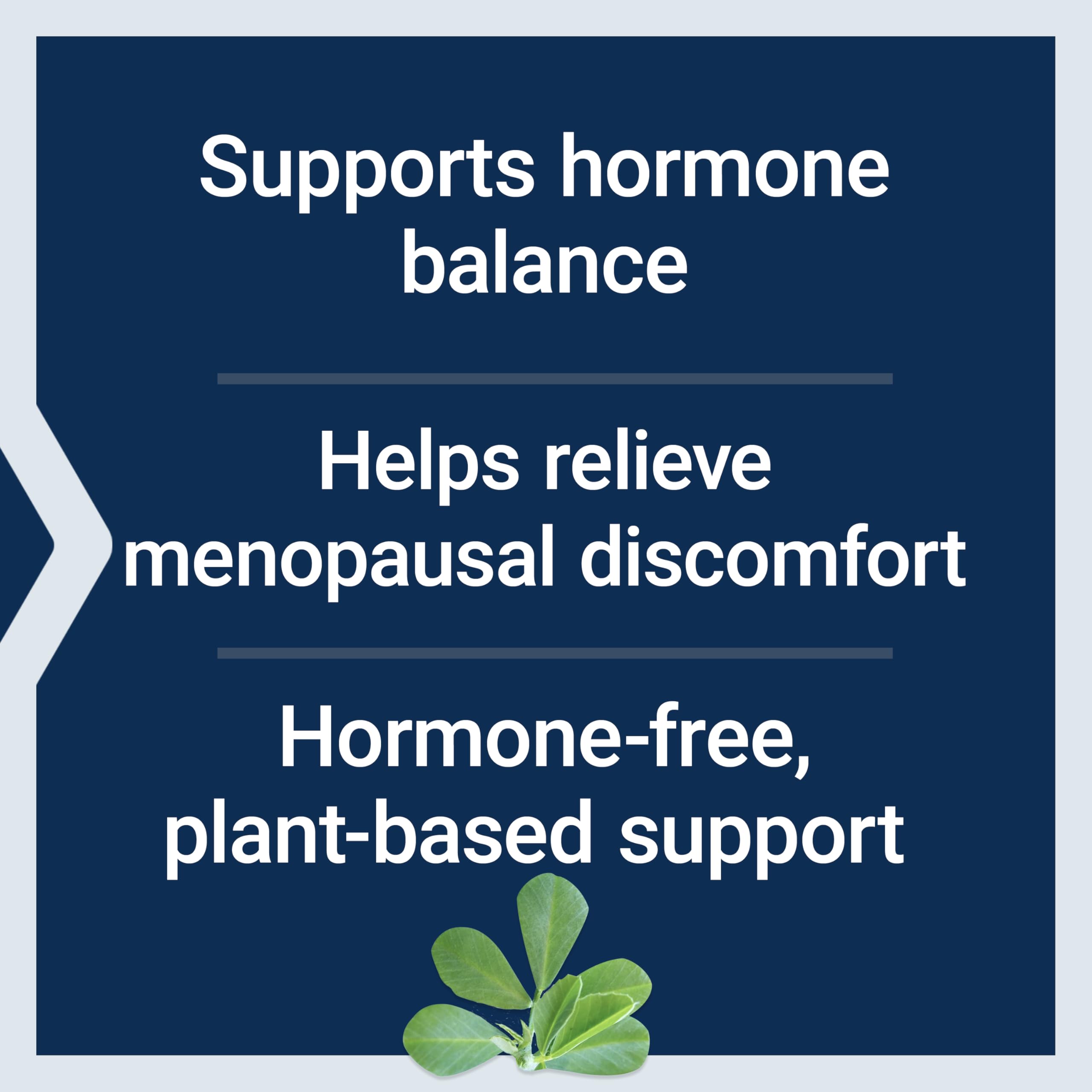 Life Extension composición de extractos: fenogreco, trébol rojo y cohosh para apoyo hormonal