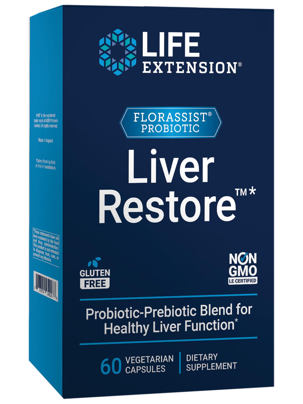 Life Extension frontal del envase mostrando nombre y beneficios