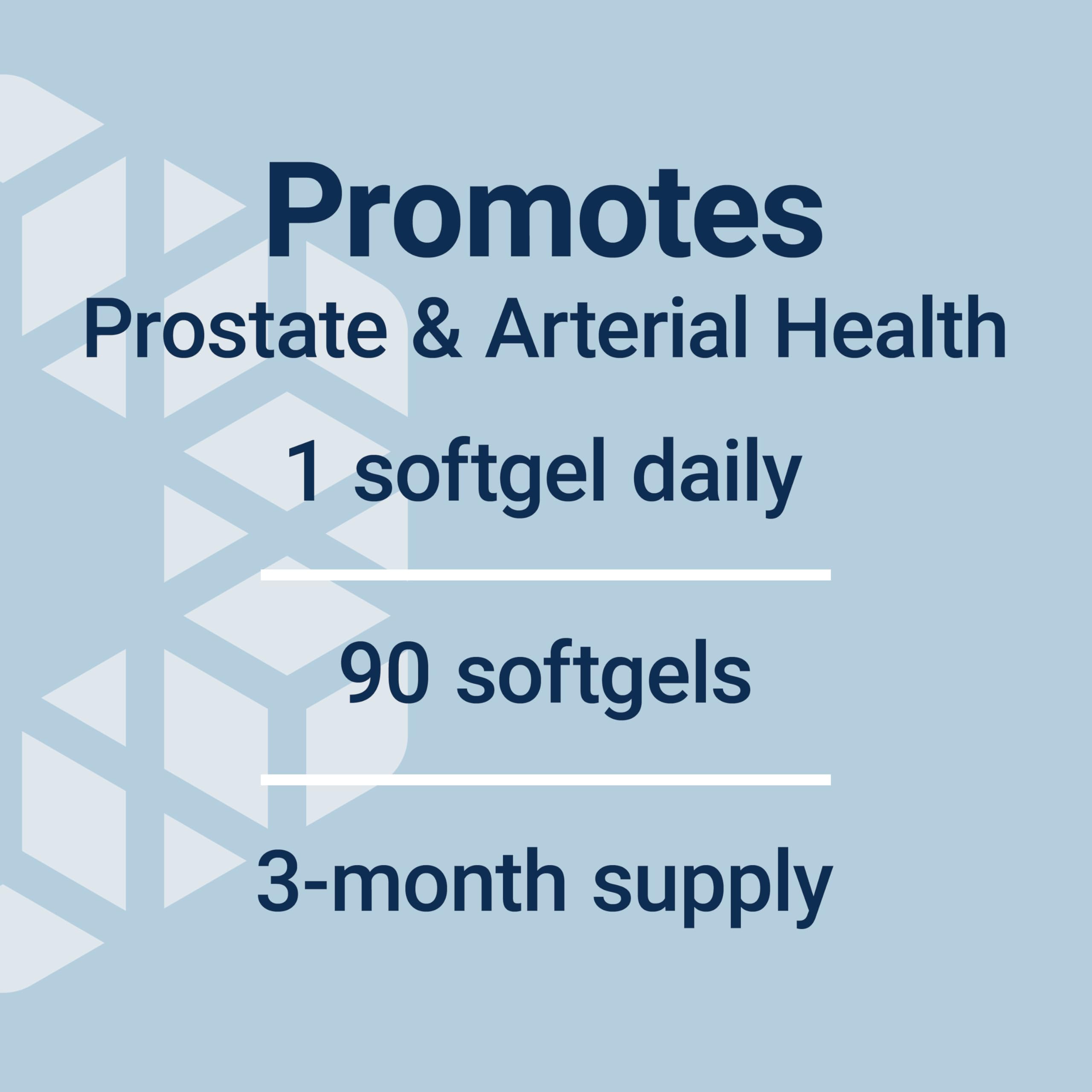 Life Extension frasco abierto con 90 softgels para suministro de tres meses