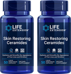 Life Extension frasco frontal mostrando etiqueta y beneficios de hidratación