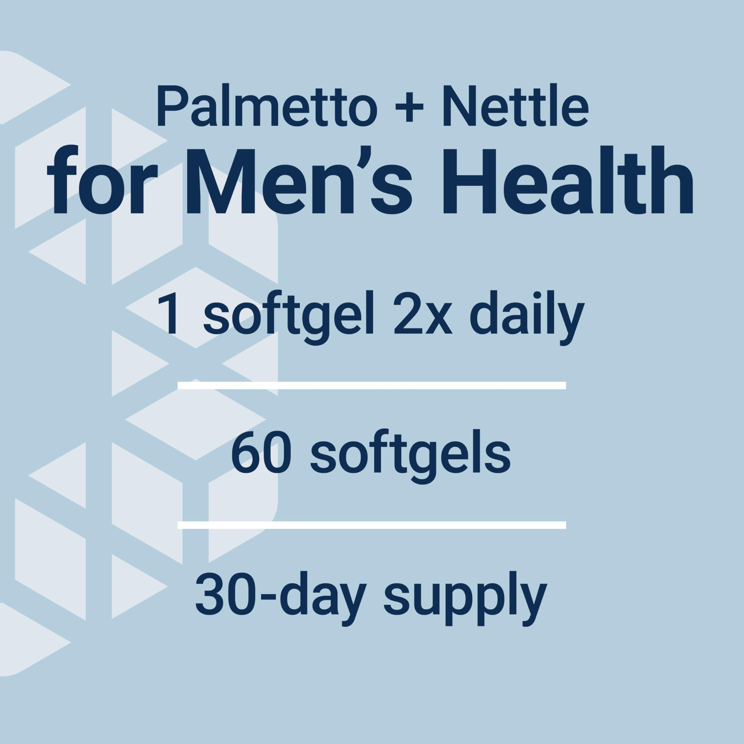 Life Extension ingredientes naturales: saw palmetto y raíz de ortiga para salud prostática