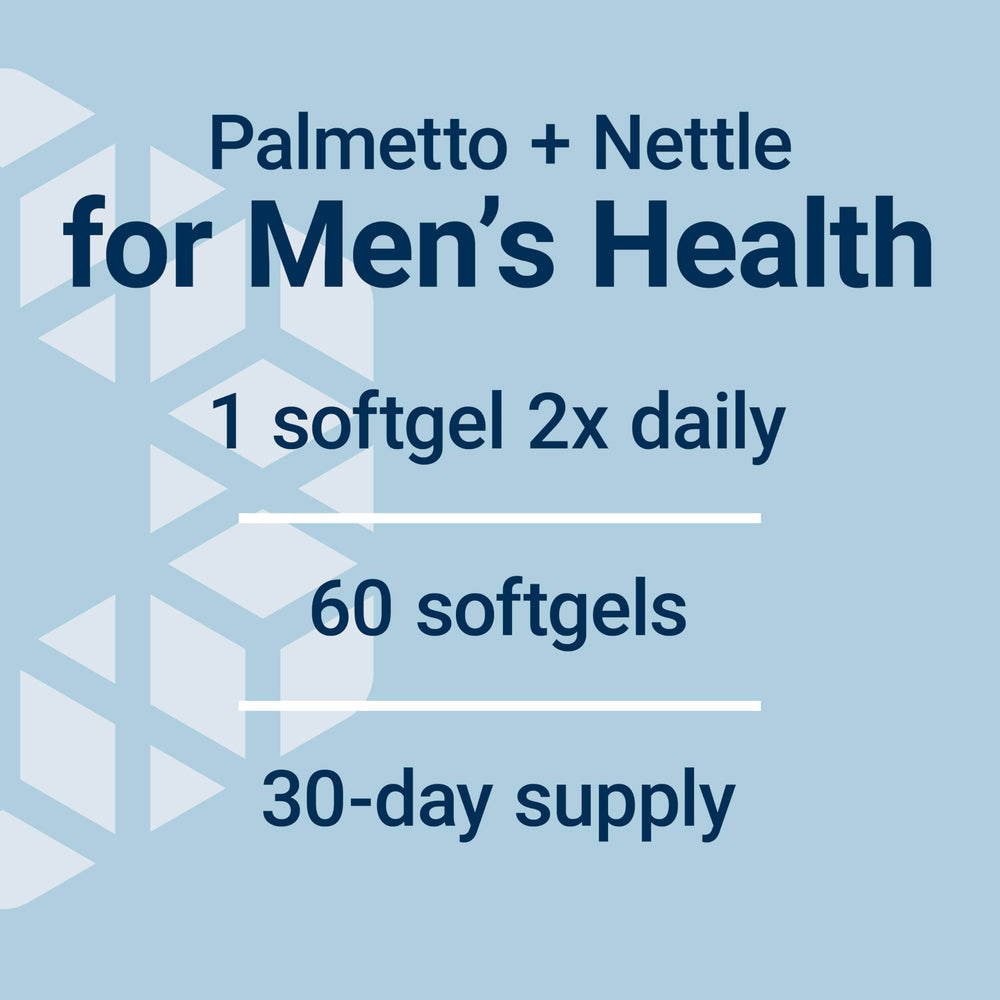 Life Extension ingredientes naturales: saw palmetto y raíz de ortiga para salud prostática