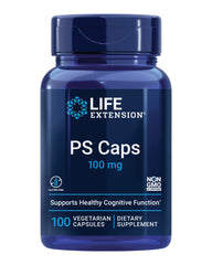 Life Extension frasco frontal mostrando 100 cápsulas y beneficios generales
