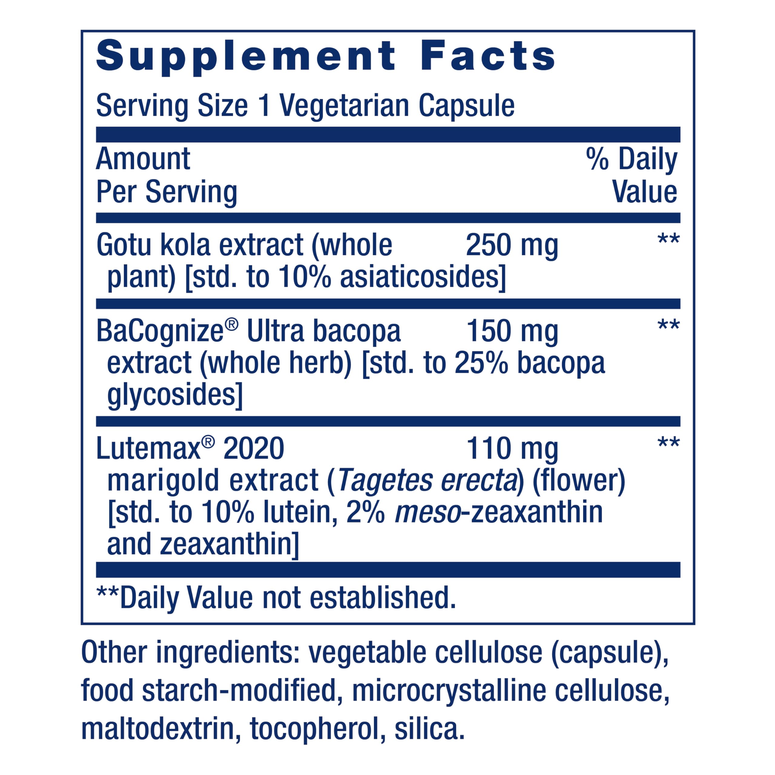 Life Extension cápsula en primer plano detallando textura y formulación