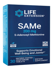 Life Extension frasco frontal mostrando 30 tabletas, calidad y confianza