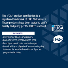 Life Extension certificado de análisis representado para confianza de calidad