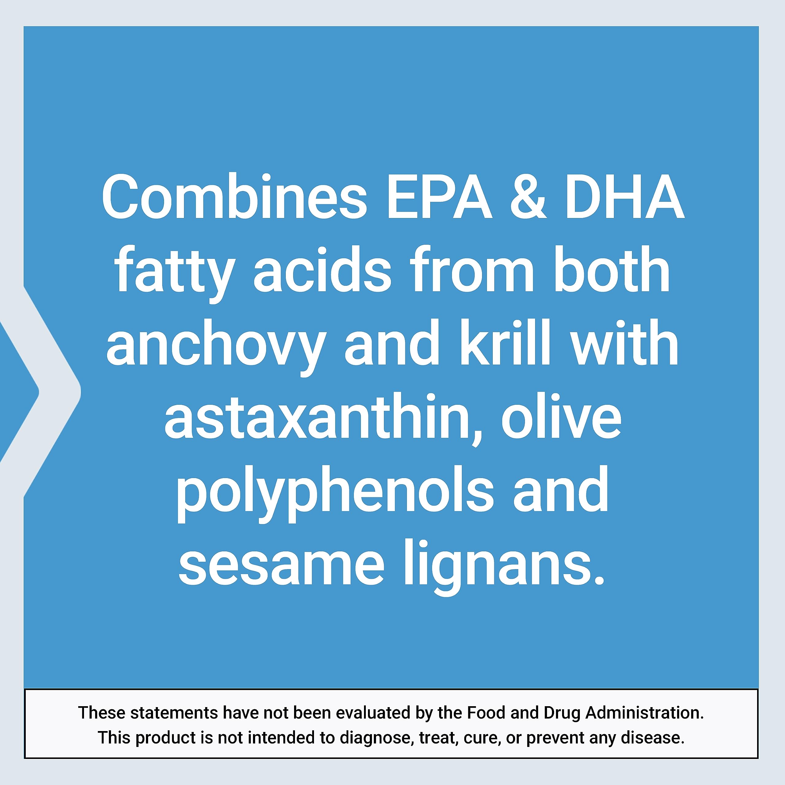 Life Extension etiqueta de ingredientes destacando omega‑3 y polifenoles