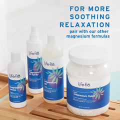 Life-FLO etiqueta con ingredientes clave y garantía de calidad