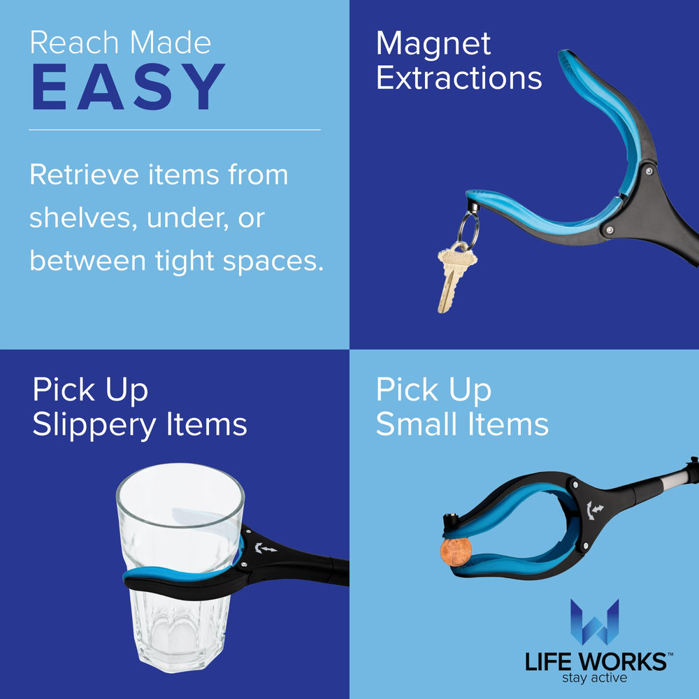LIFE WORKS plegado compacto ideal para guardar y viajar