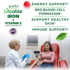 Lifeable gomita en mano lista para masticar, alternativa a pastillas