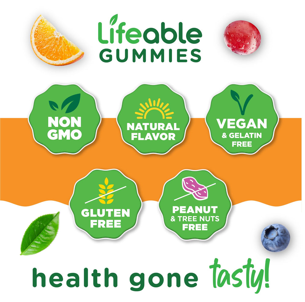 Lifeable gomita en forma de estrella, diseño atractivo y fácil de masticar
