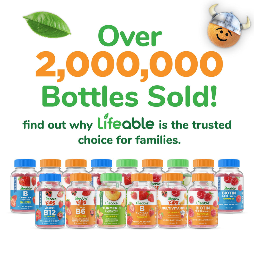  Lifeable gominolas vitamina C veganas sin GMO para dietas específicas