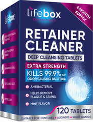 Lifebox Essentials frente del empaque mostrando 120 tabletas y beneficios