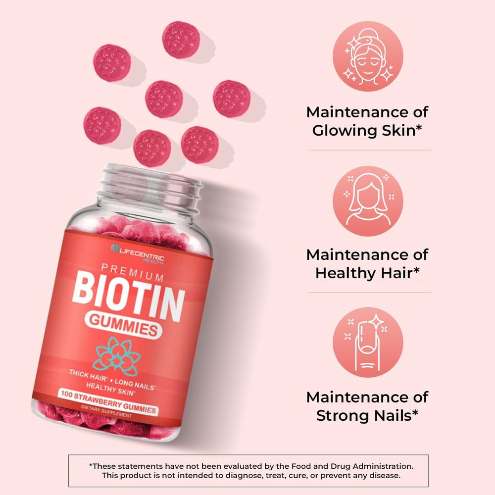 LifeCentric Health acercamiento a una gomita para apreciar tamaño y superficie masticable