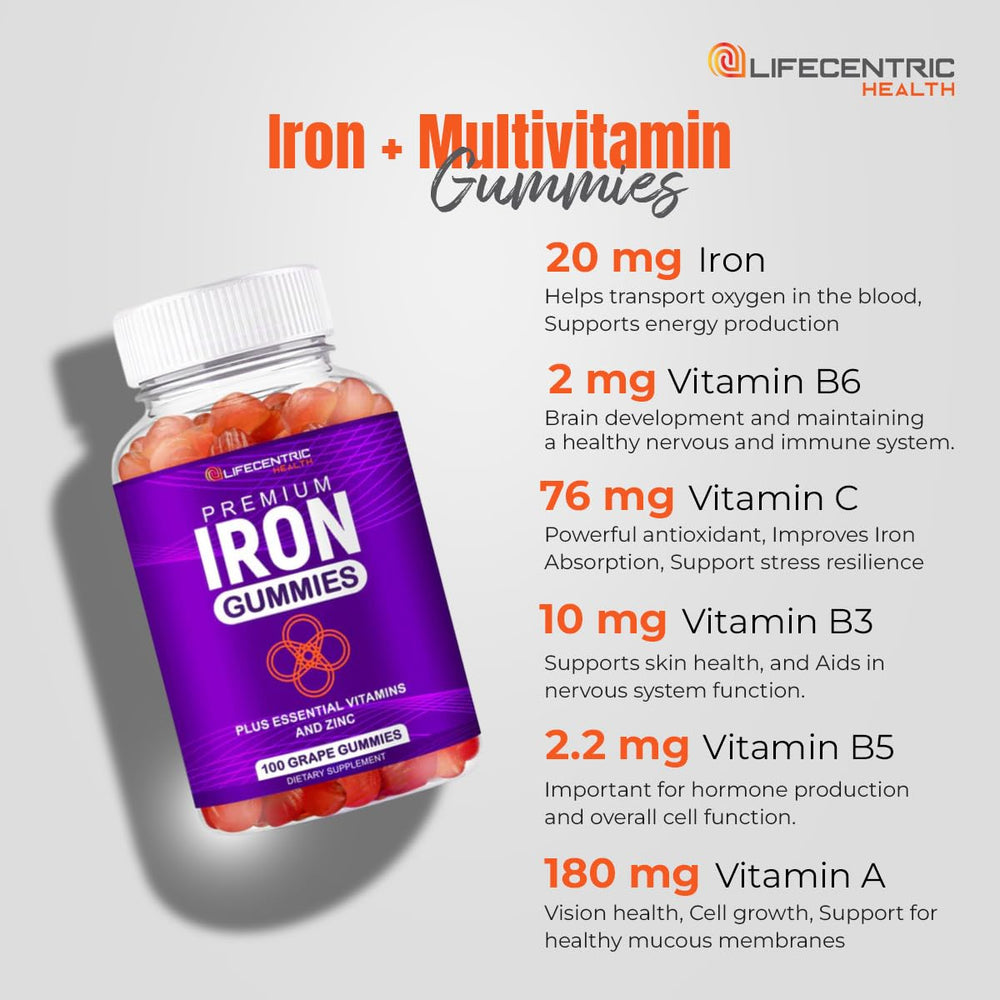 LifeCentric Health primer plano de etiqueta con ingredientes y certificaciones