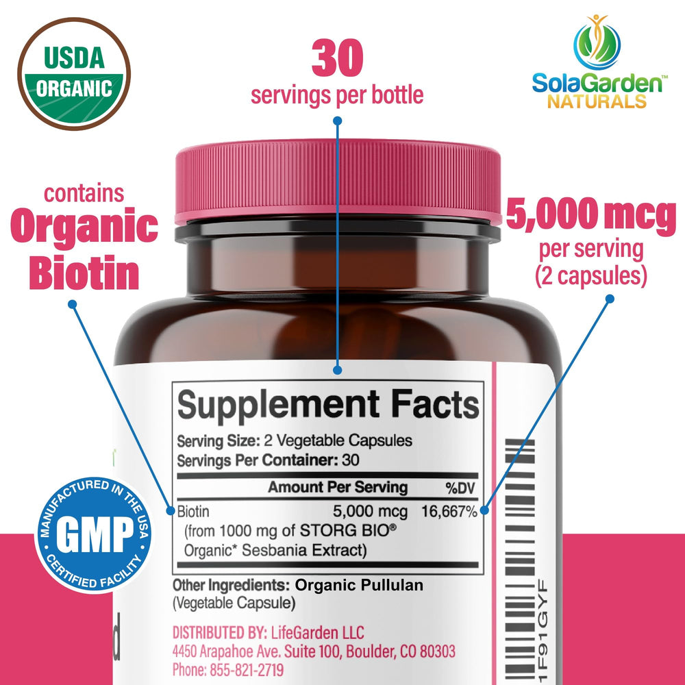 LifeGarden Naturals cápsulas en mano, visual de dosis y facilidad de uso