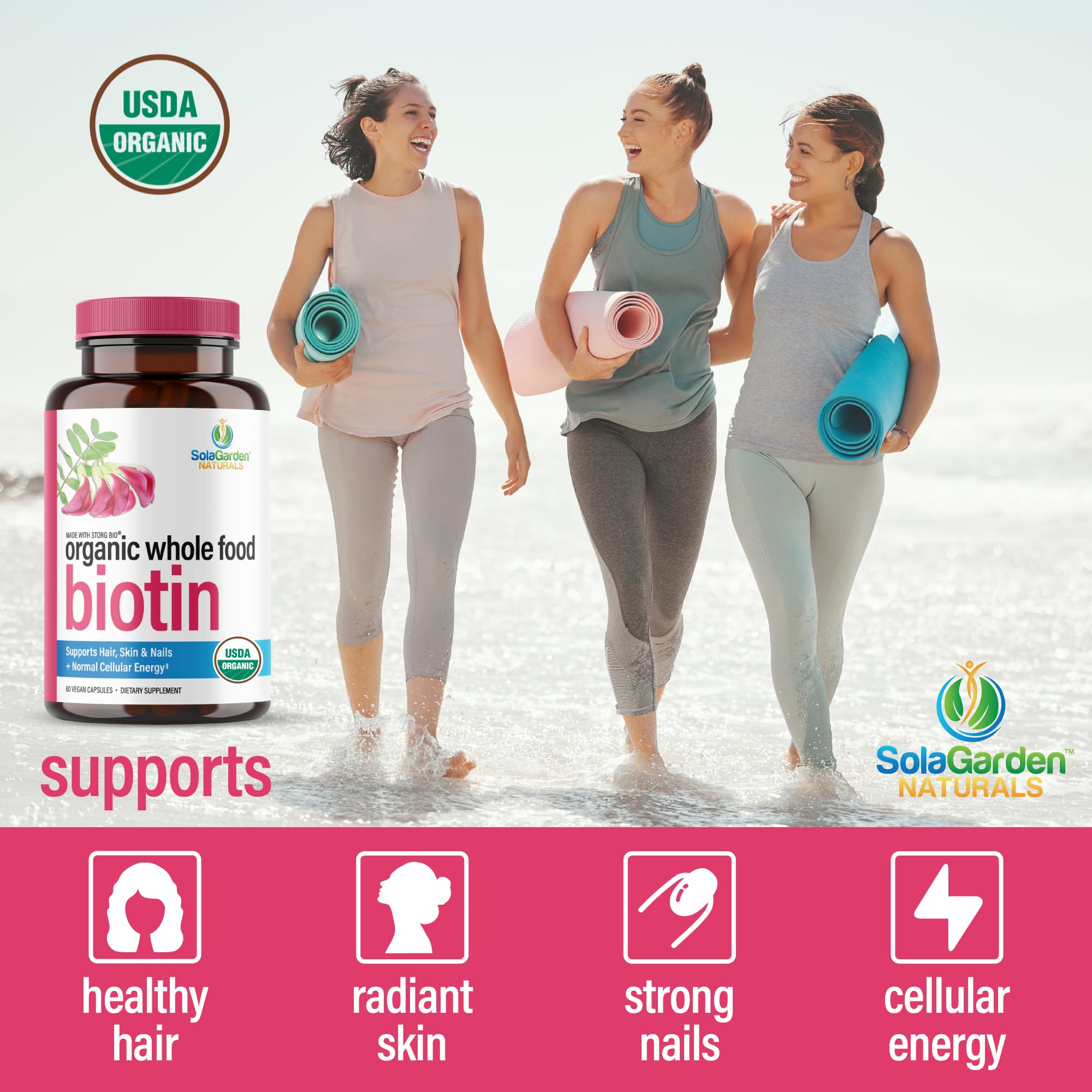 LifeGarden Naturals árbol Sesbania Agati, fuente vegetal de la biotina