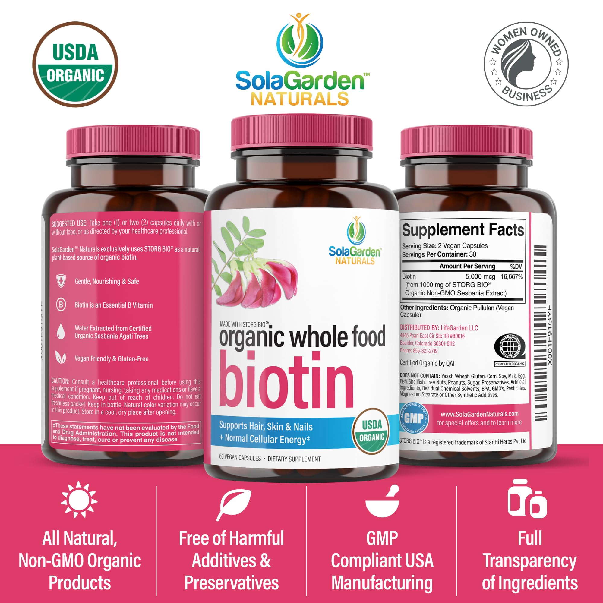 LifeGarden Naturals cápsula junto a vaso en cocina, uso diario sencillo