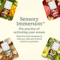 Difusor Lifelines en salón emitiendo fragancia para ambiente acogedor