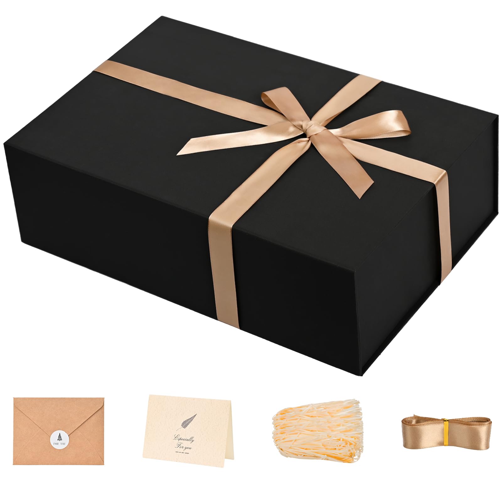 LIFELUM caja frontal negra mostrando diseño elegante y protección