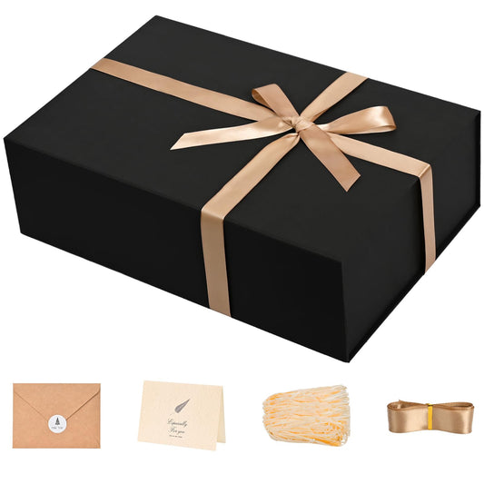 LIFELUM caja frontal negra mostrando diseño elegante y protección