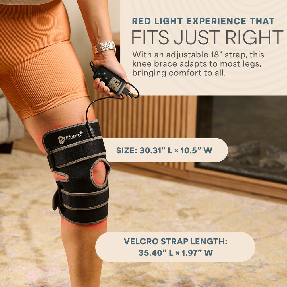 LifePro BioRecover correa Velcro ajustada con recorte para rótula estabilidad