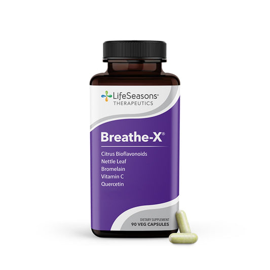 LifeSeasons Breathe-X Alivio de senos nasales para una respiración más cómoda.