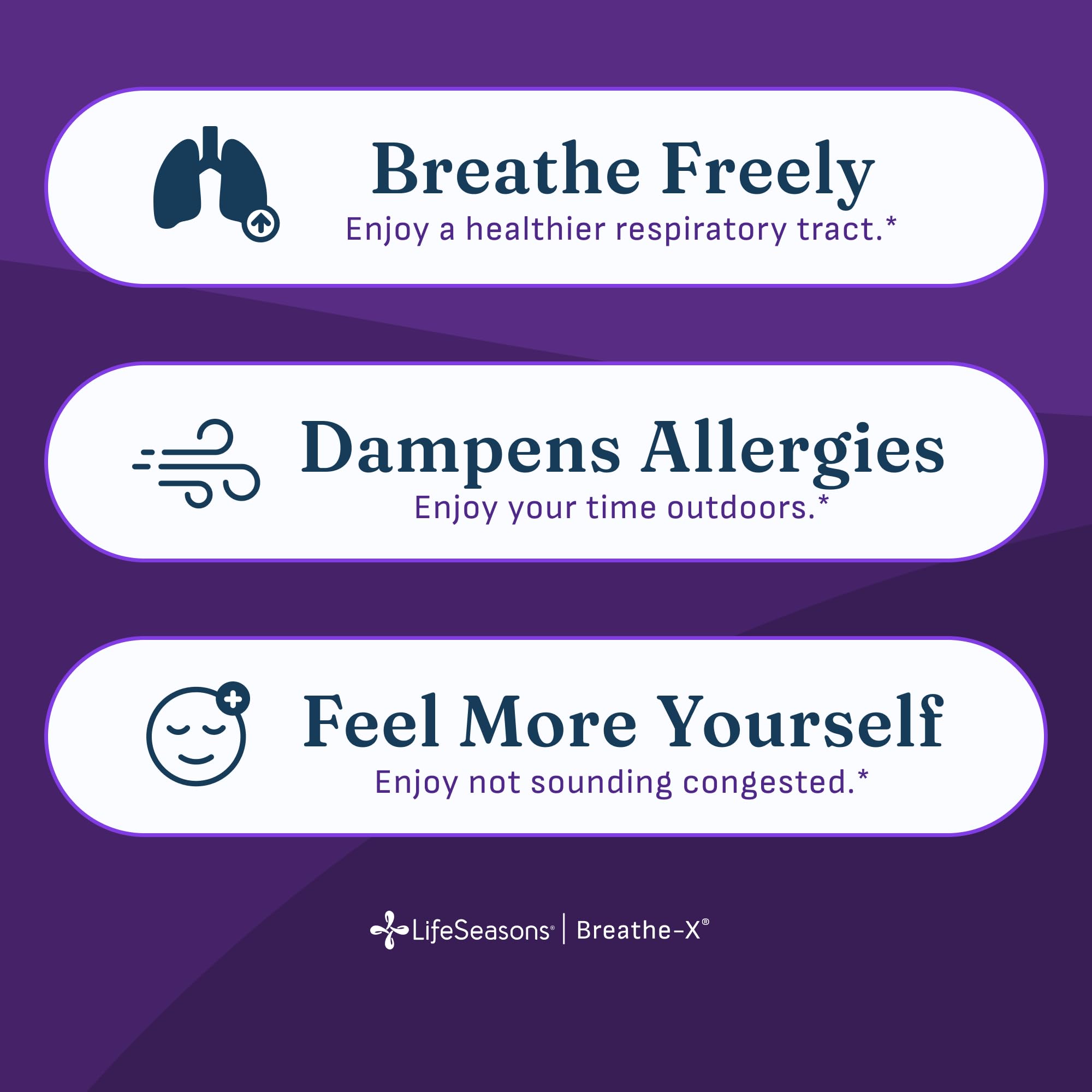LifeSeasons Breathe-X cápsulas detalle de textura para confianza en calidad