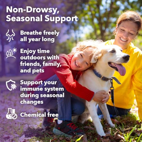 LifeSeasons Breathe-X Descongestión nasal rápida para días de alergia.