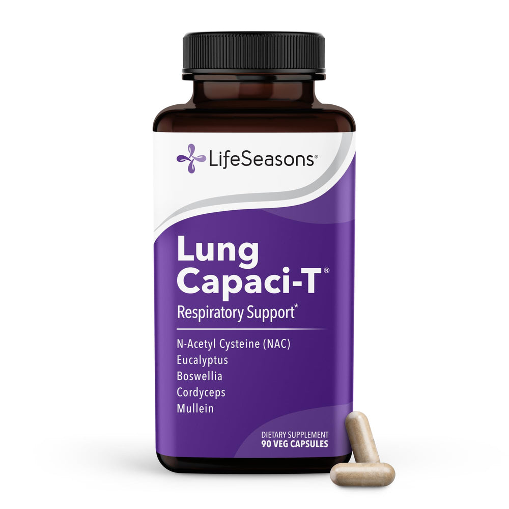 LifeSeasons botella frontal mostrando diseño y beneficios claros