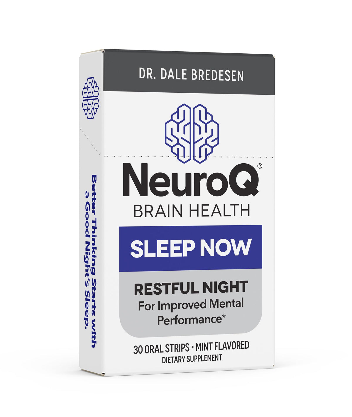 LifeSeasons NeuroQ Sleep Now: tiras de menta para un descanso natural y cómodo